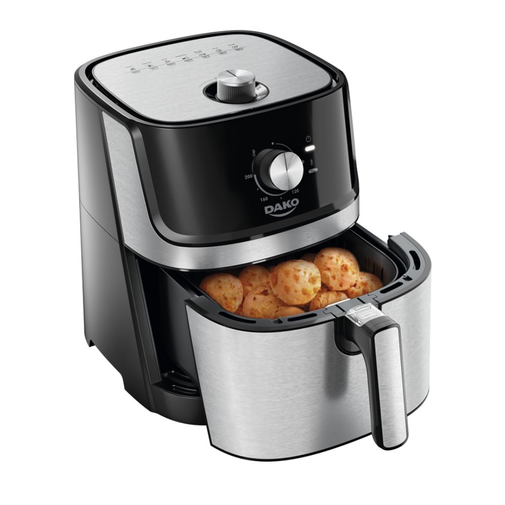 Fritadeira El&eacute;trica Air Fryer Dako Sem &Oacute;leo 5 Litros 220V Painel Anal&oacute;gico, , large image number 4