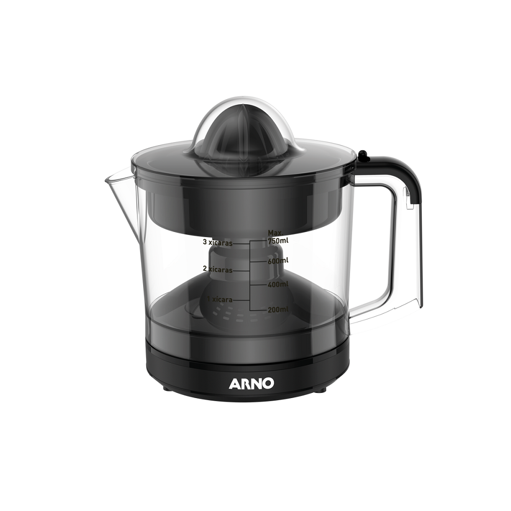 Espremedor de Frutas Arno Suco Express Preto 40W e 750ml CP31 220V