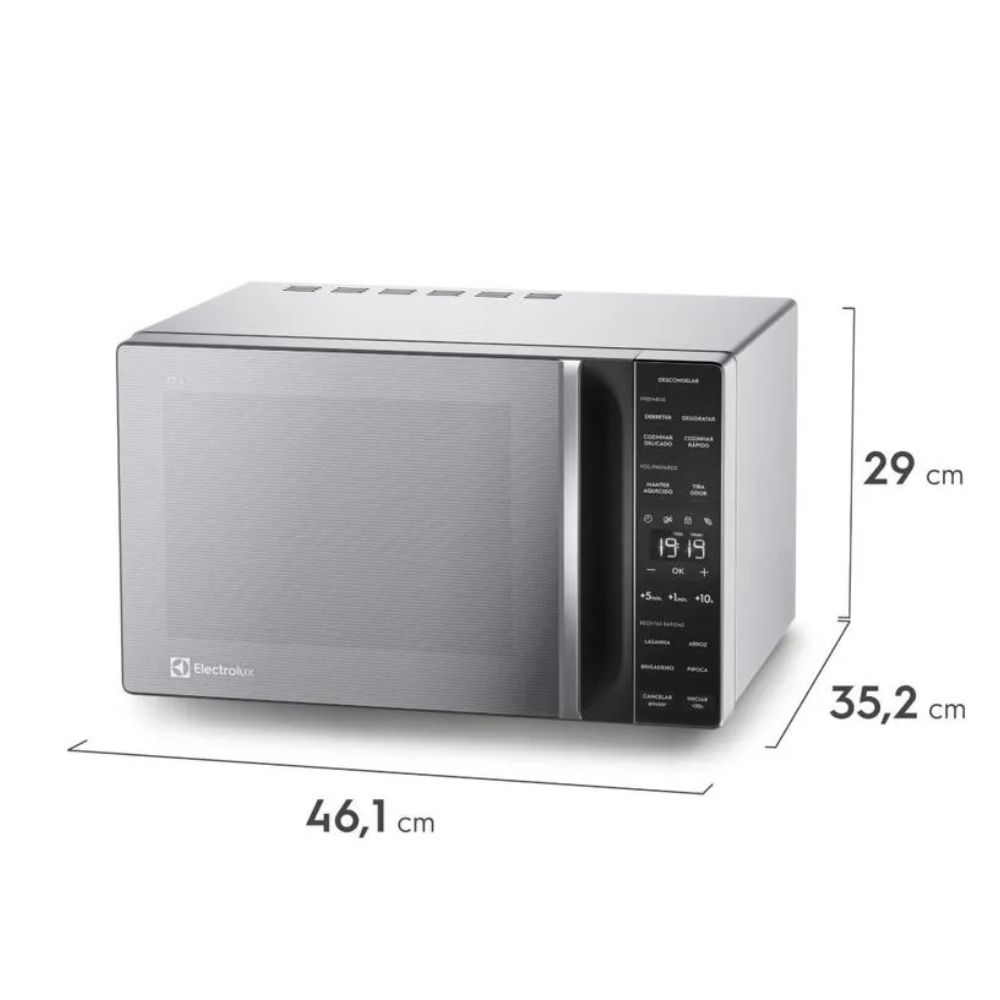 Micro-ondas Electrolux 23 Litros Espelhado Prata 220V ME23S, , large image number 1