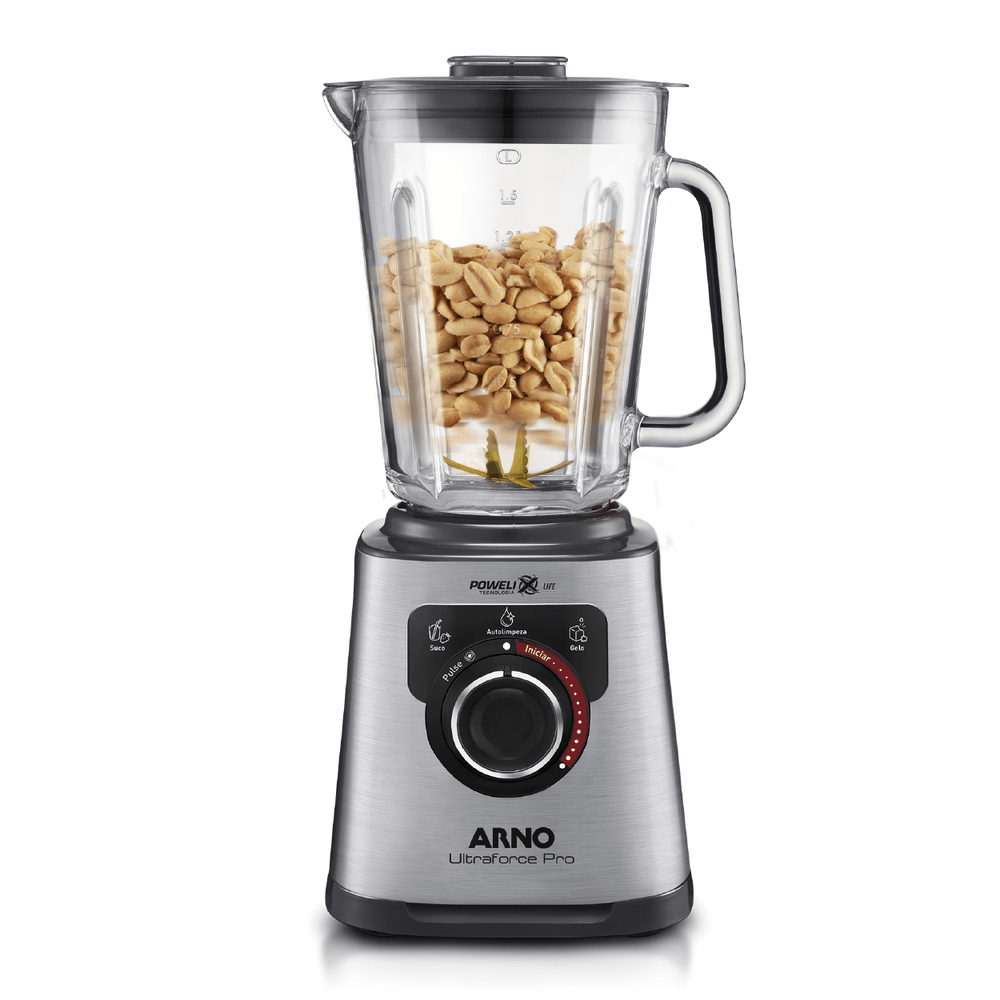 Liquidificador Arno Inox 12 Velocidades + Pulsar 2 Litros 1100W LN93, , large image number 1