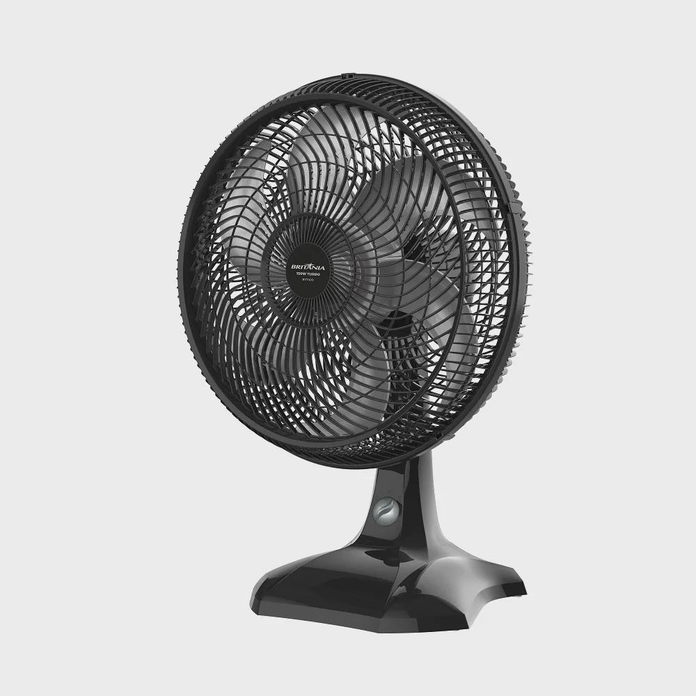 Ventilador de Mesa Britânia 40 cm 6 Pás 2 em 1 150W 220V BVT400 Maxx Force Preto, , large image number 1