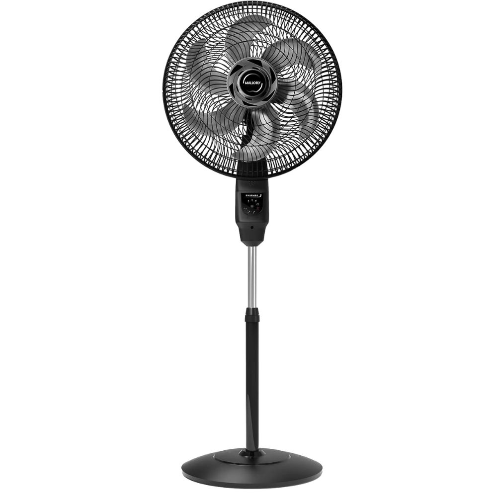 Ventilador De Coluna Mallory 40cm Chronos Com Controle 6 Pás 220V Preto/Grafite, , large image number 3
