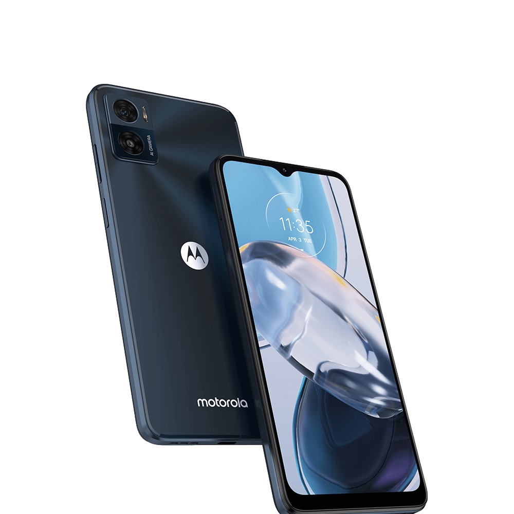 Smartphone Motorola Moto E22 Preto 128GB Câmera Dupla 