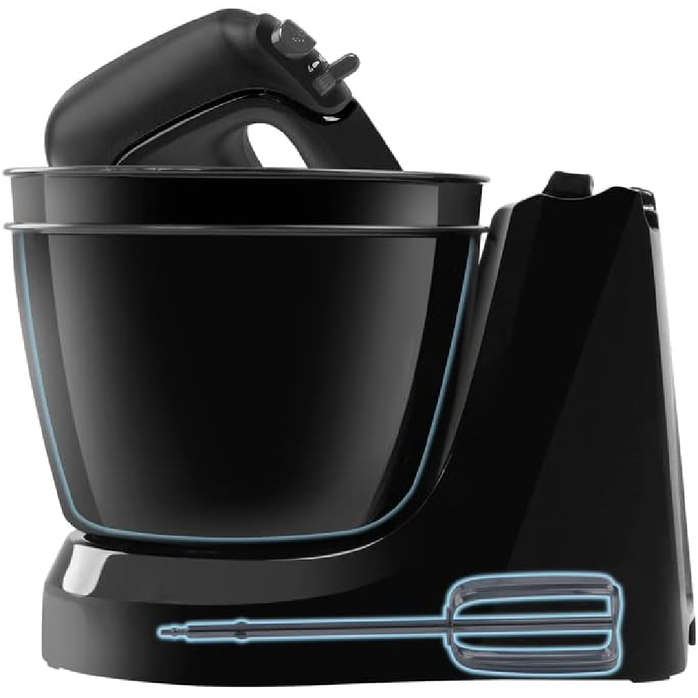 Batedeira Mini Chef Arno Preta HM11 2 Tigelas 400W 220V SX1618B2, , large image number 3