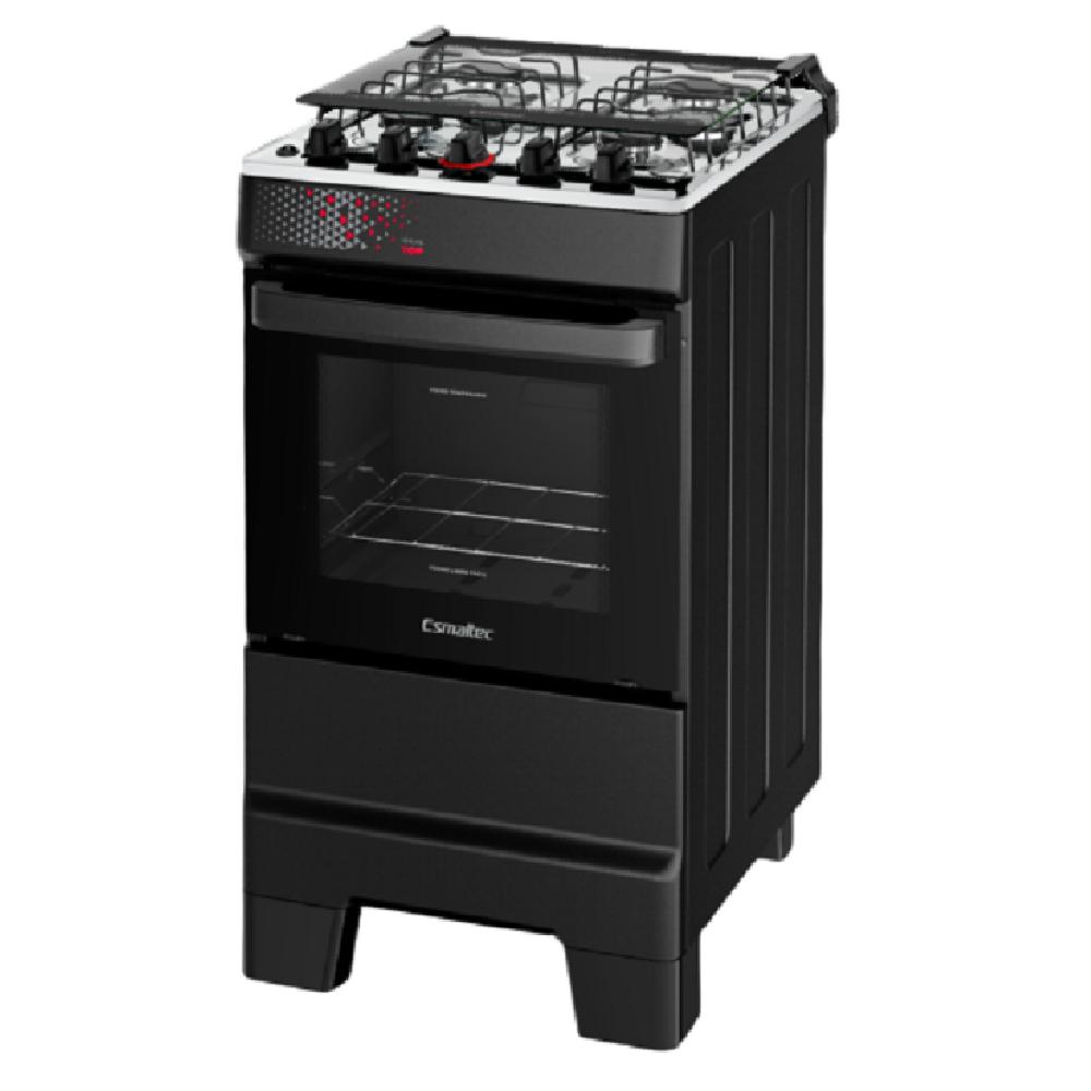 Fogão 4 bocas Esmaltec Mesa de Inox Titânio Ideal Top T4IAT 4122, , large image number 2