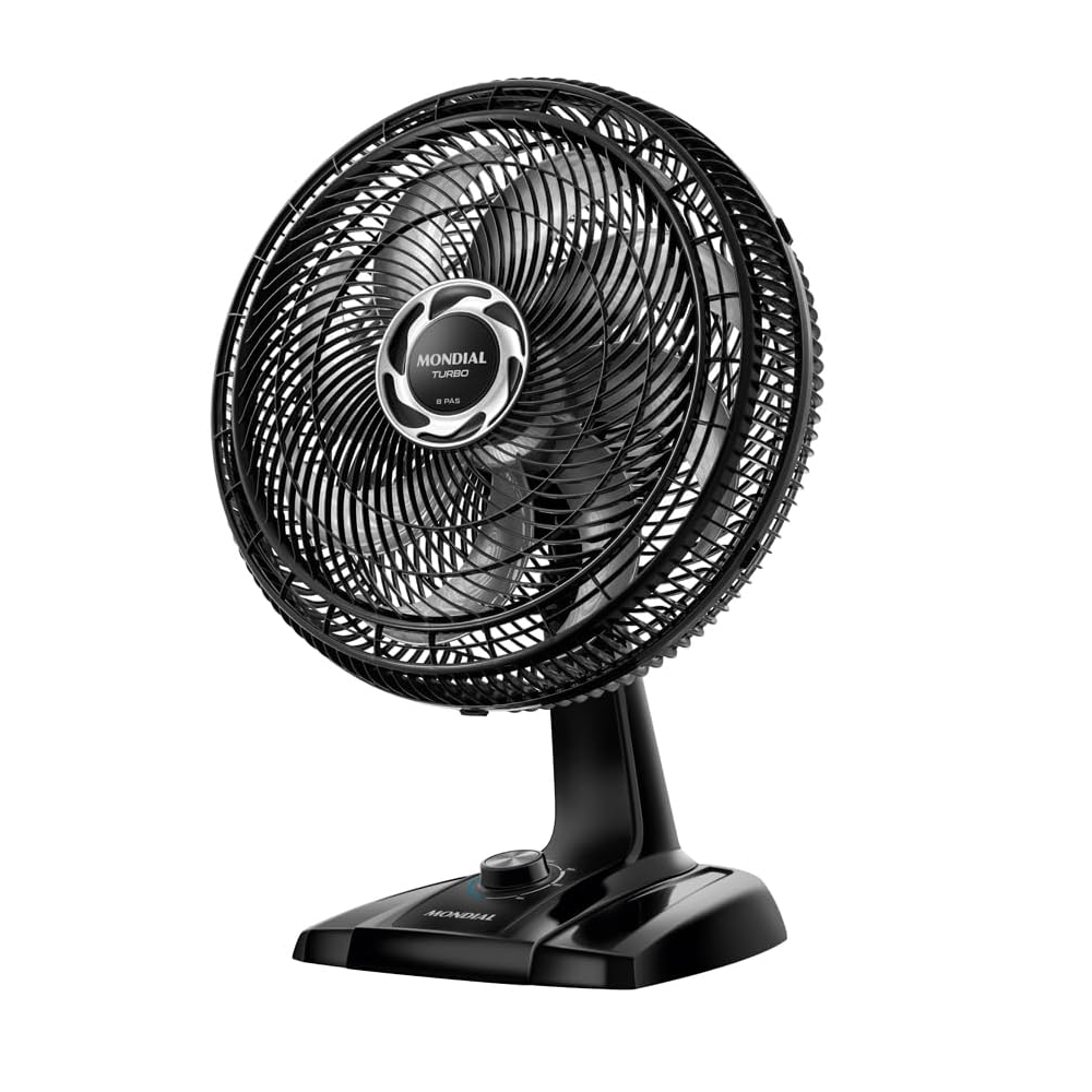 Ventilador de Mesa Mondial 40cm 8 Pás 220V Turbo Force NVT40 Preto