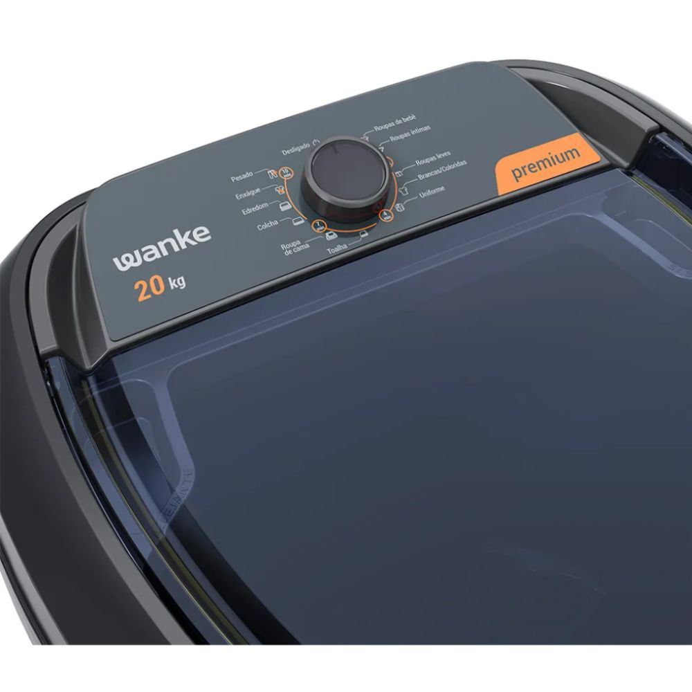 Tanquinho de Lavar Roupas Wanke 20kg 220v LWBE201T - Preto, , large image number 2