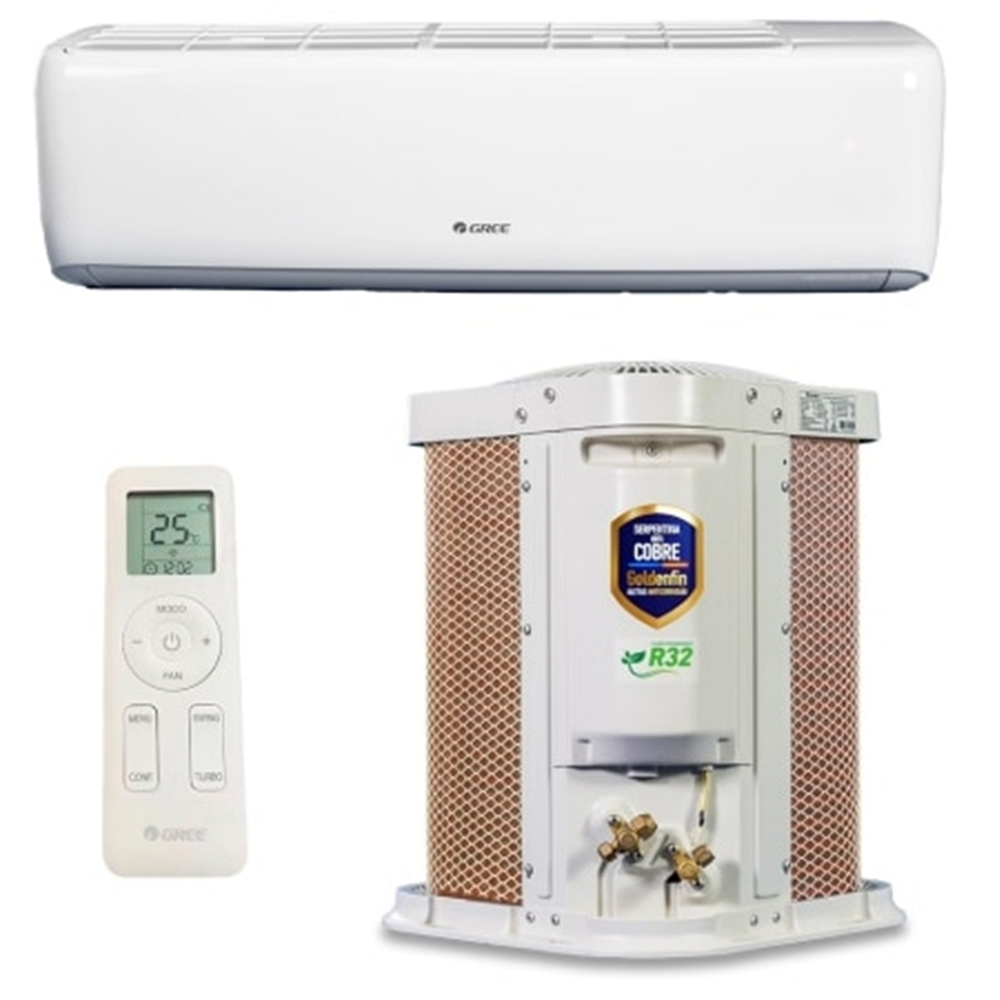 Ar Condicionado Split Inverter Gree 9000 Btus G TOP GWC09ATA D6DNA2C 220V