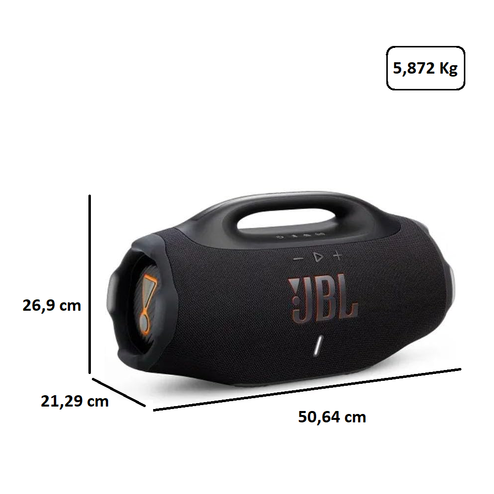 Caixa de Som JBL Bluetooth 210W RMS Bivolt BOOMBOX 4 BLKBR Preto, , large image number 7