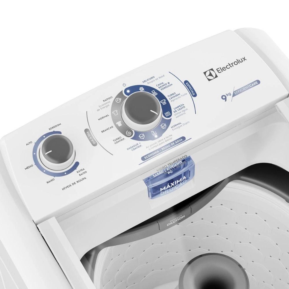 Máquina de Lavar Roupas Electrolux 9kg 220V LED 09 Branca, , large image number 2