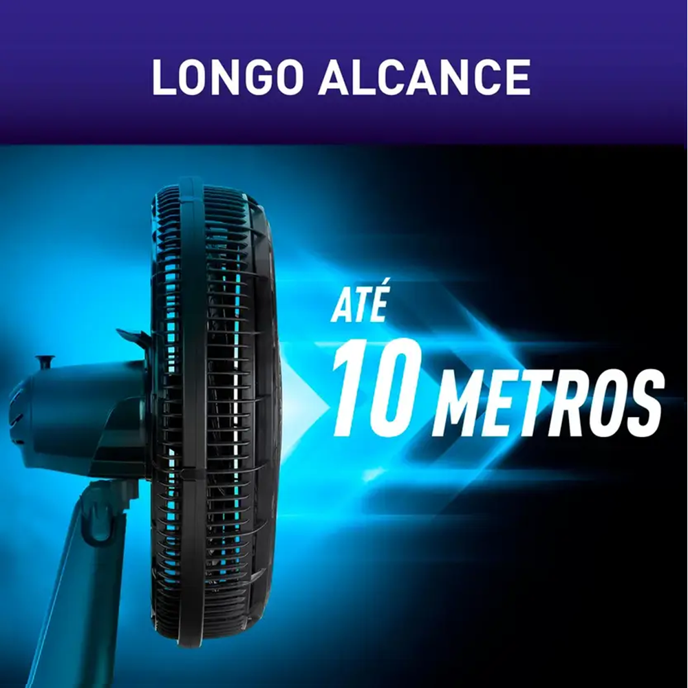 Ventilador de Coluna Arno 40 cm 6 Pás 140W 220V VE6C Xtreme Preto, , large image number 4