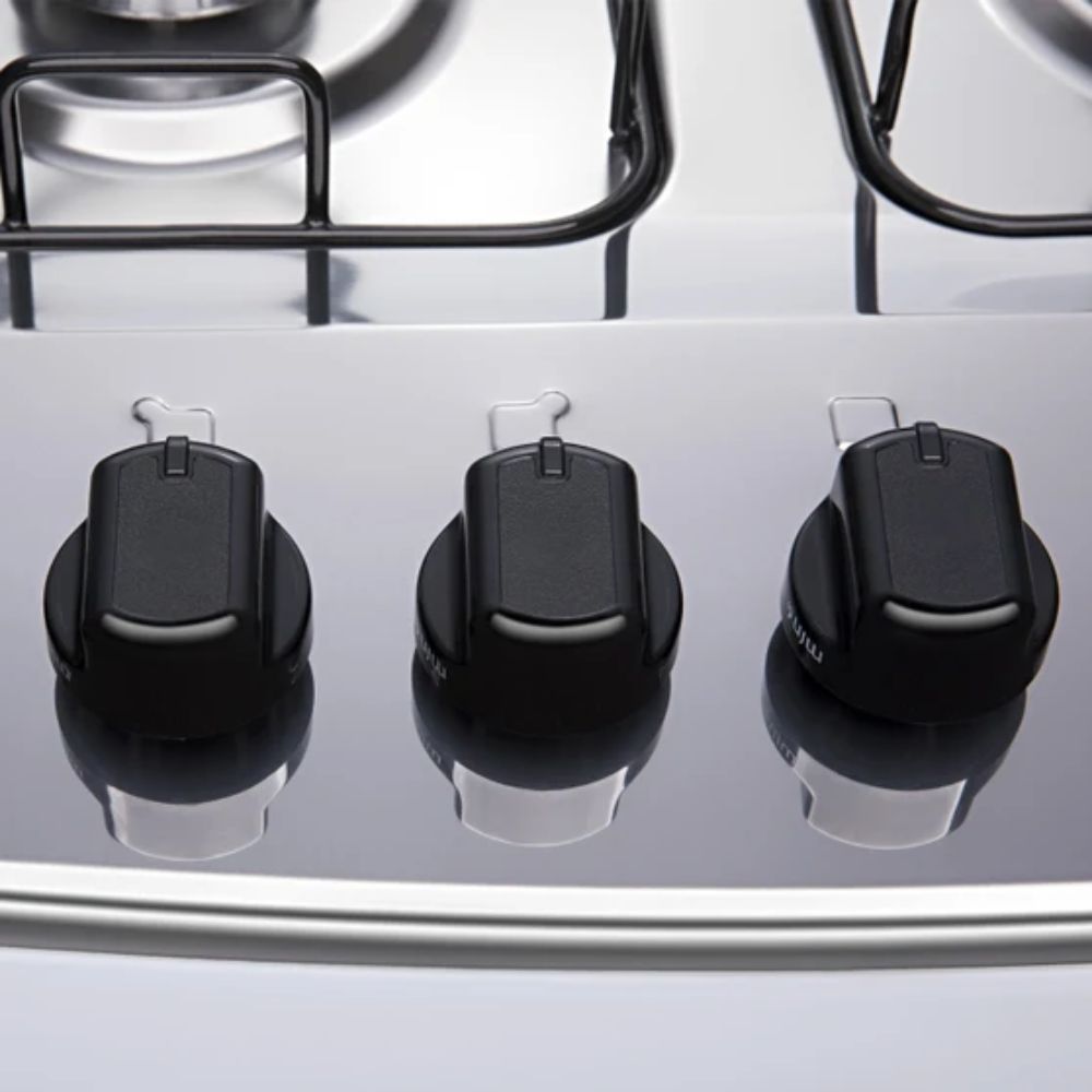 Fogão 4 Bocas Dako Acendimento Automático Mesa de Inox Branco Bivolt Supreme, , large image number 5