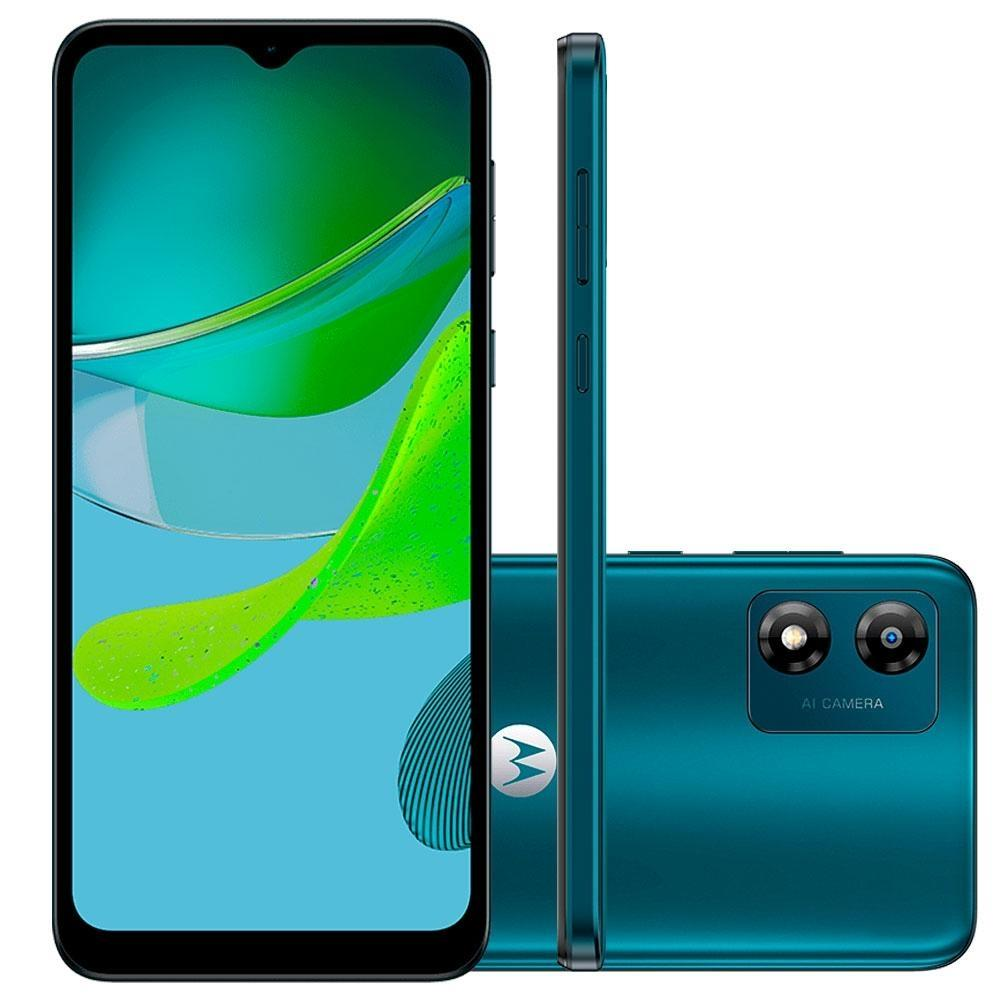 Smartphone Motorola Moto E13 Verde 32GB Câmera Dupla  