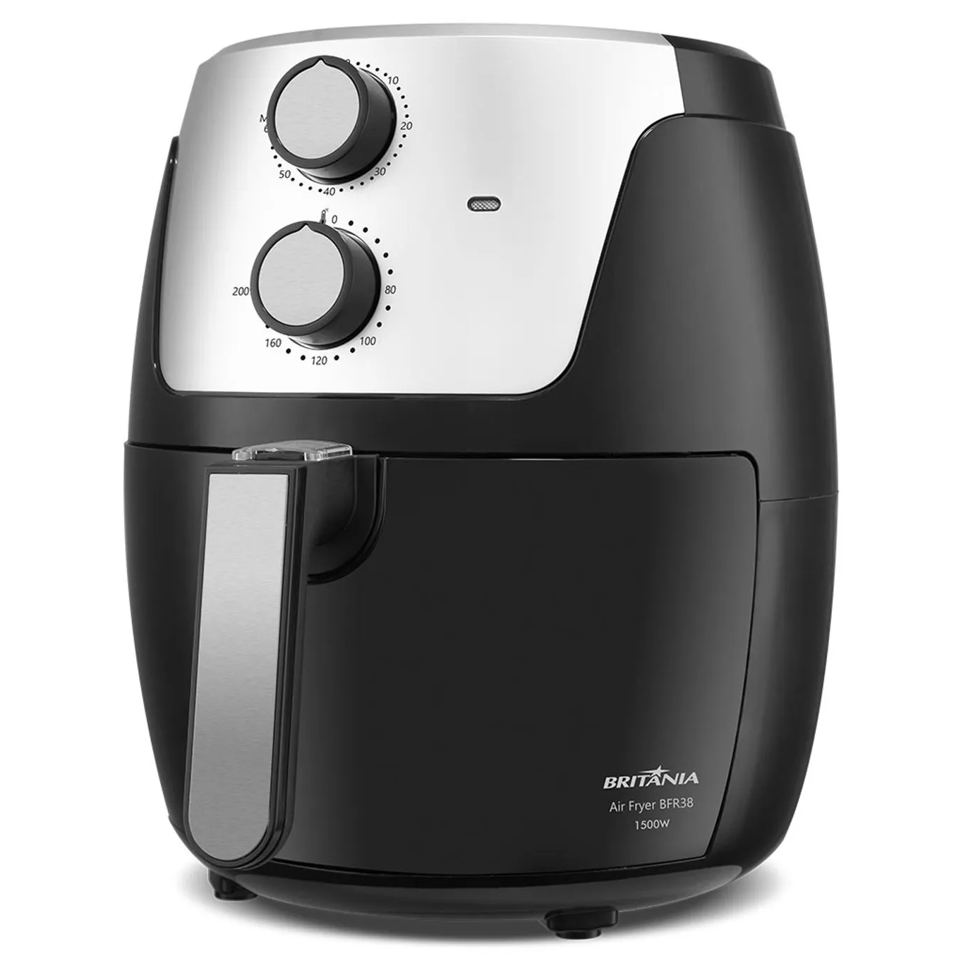 Fritadeira Elétrica Air Fryer Britânia Sem Óleo 4,2 Litros Preta 1500W 220V BFR38, , large image number 1