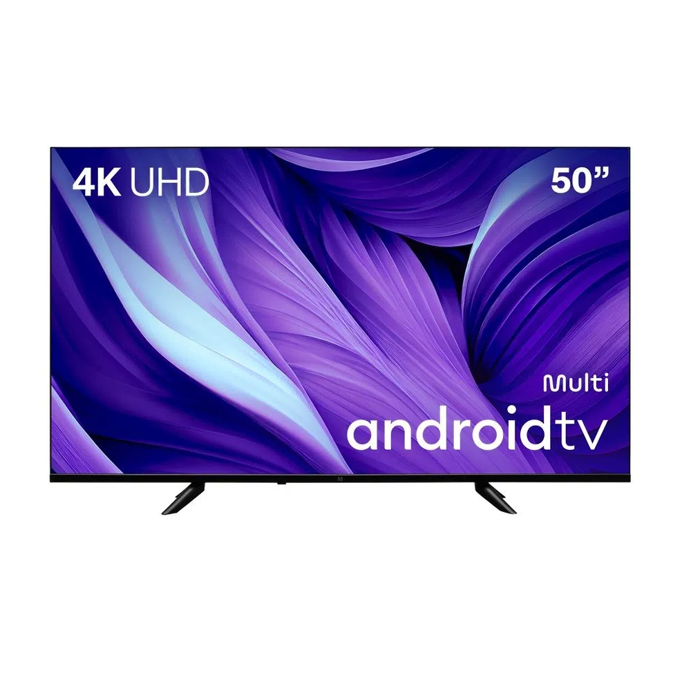 Smart Tela 50 Polegadas Android Multi 4k UHD Wifi 4 HDMI TL058M, , large image number 0