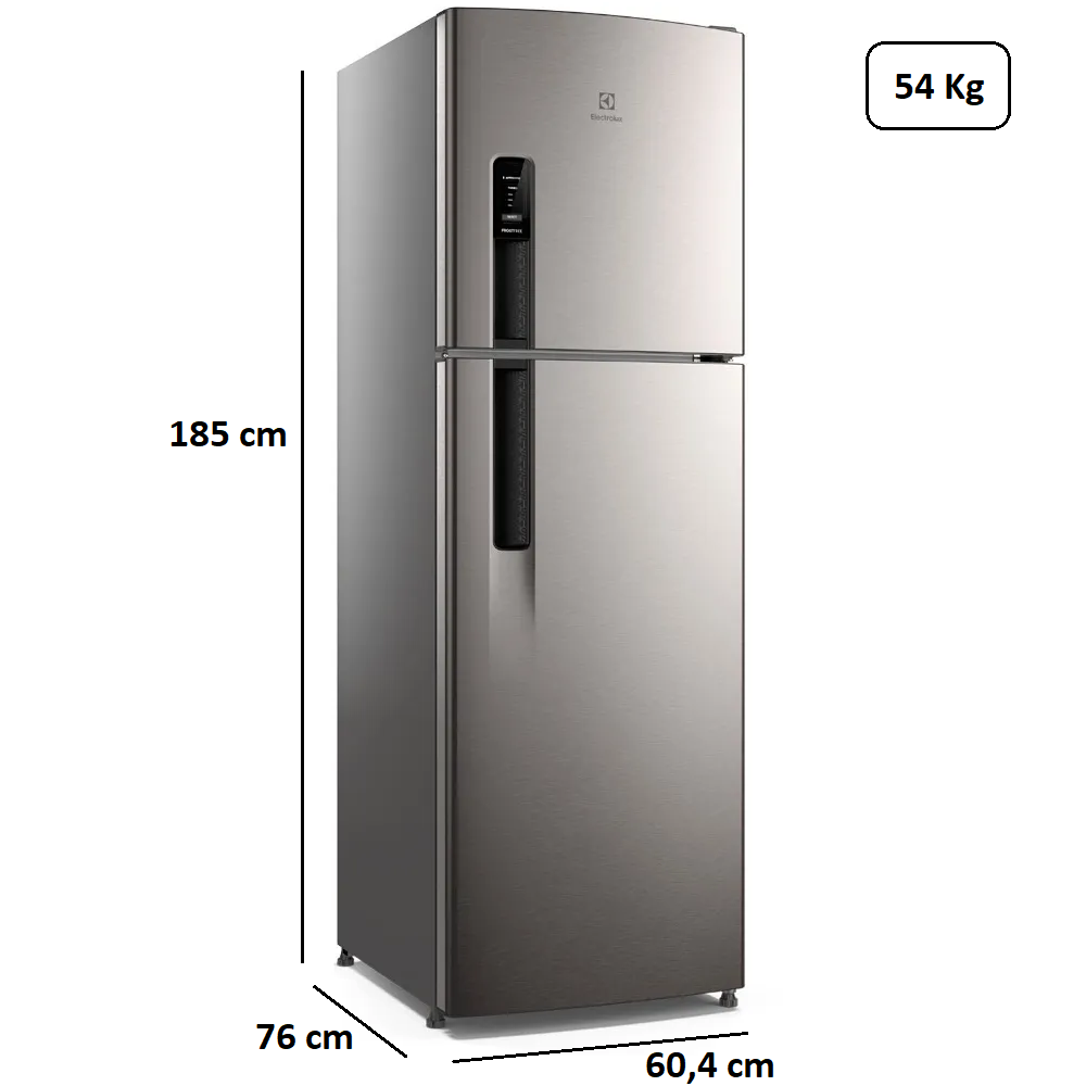 Geladeira Electrolux Frost Free Duplex IF44S 400L 2 Portas Cinza, , large image number 6