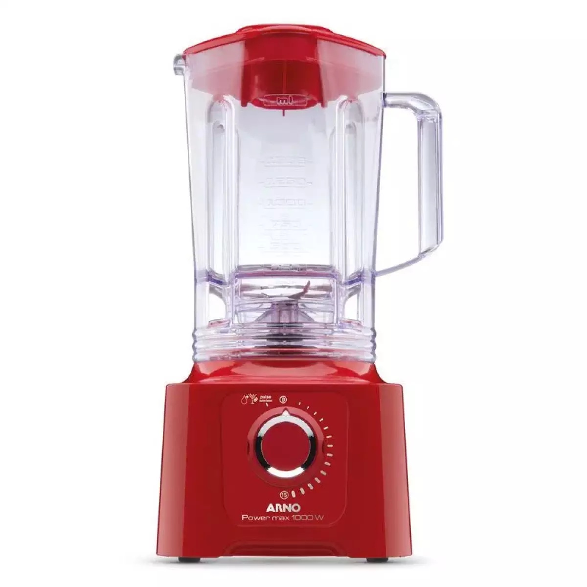 Liquidificador Arno Vermelho 15 Velocidades 3,1 Litros 1000W 220V LN59, , large image number 0