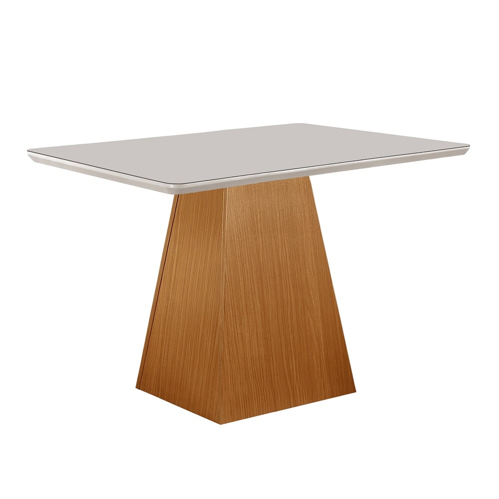 Conjunto Mesa de Jantar 4 Cadeiras Riviera Retangular LJ Prada 120x80cm Marrom, , large image number 2