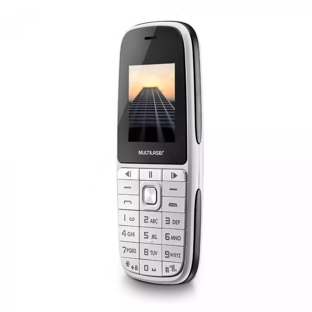 Celular Multilaser Up Play Preto Com Câmera 2 Chips MP3, Branco, large image number 1