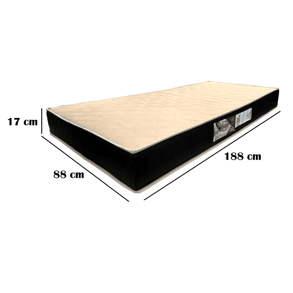 Colch&atilde;o Solteir&atilde;o Lotus com Espuma D33 088x188x017 cm Caza Nobre, , large image number 3