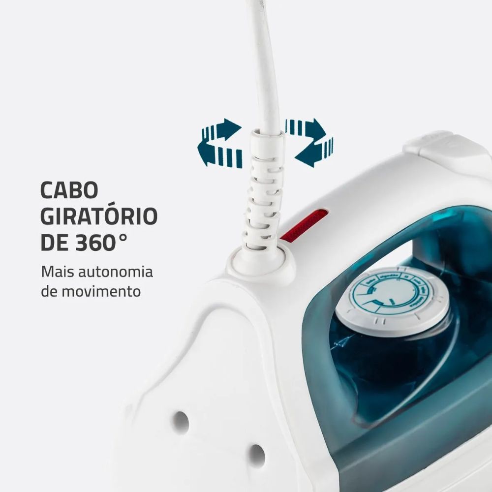 Ferro de Passar Roupa a Vapor Mondial 220V F-32, , large image number 4