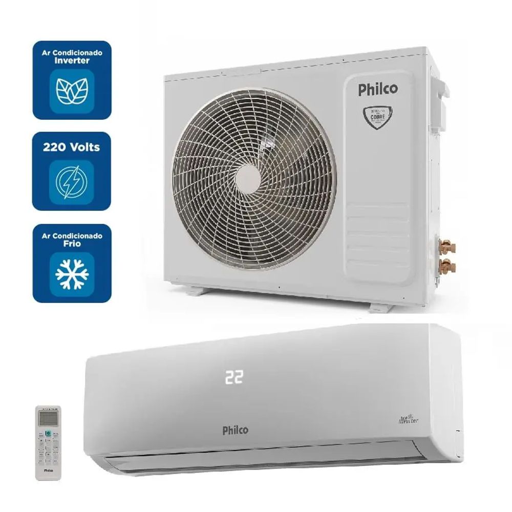 Ar Condicionado Split Inverter PAC2FB 12000 Btus Philco, , large image number 1