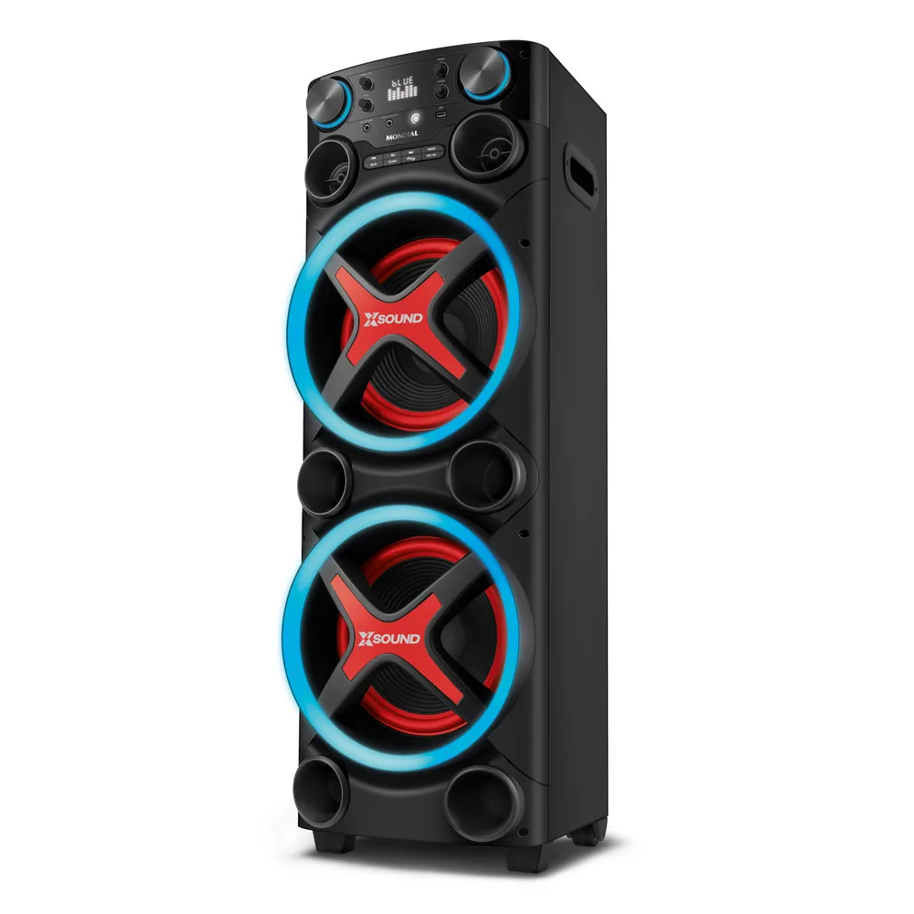 Caixa de Som Torre Mondial MT-2200 Bluetooth 2200W RMS