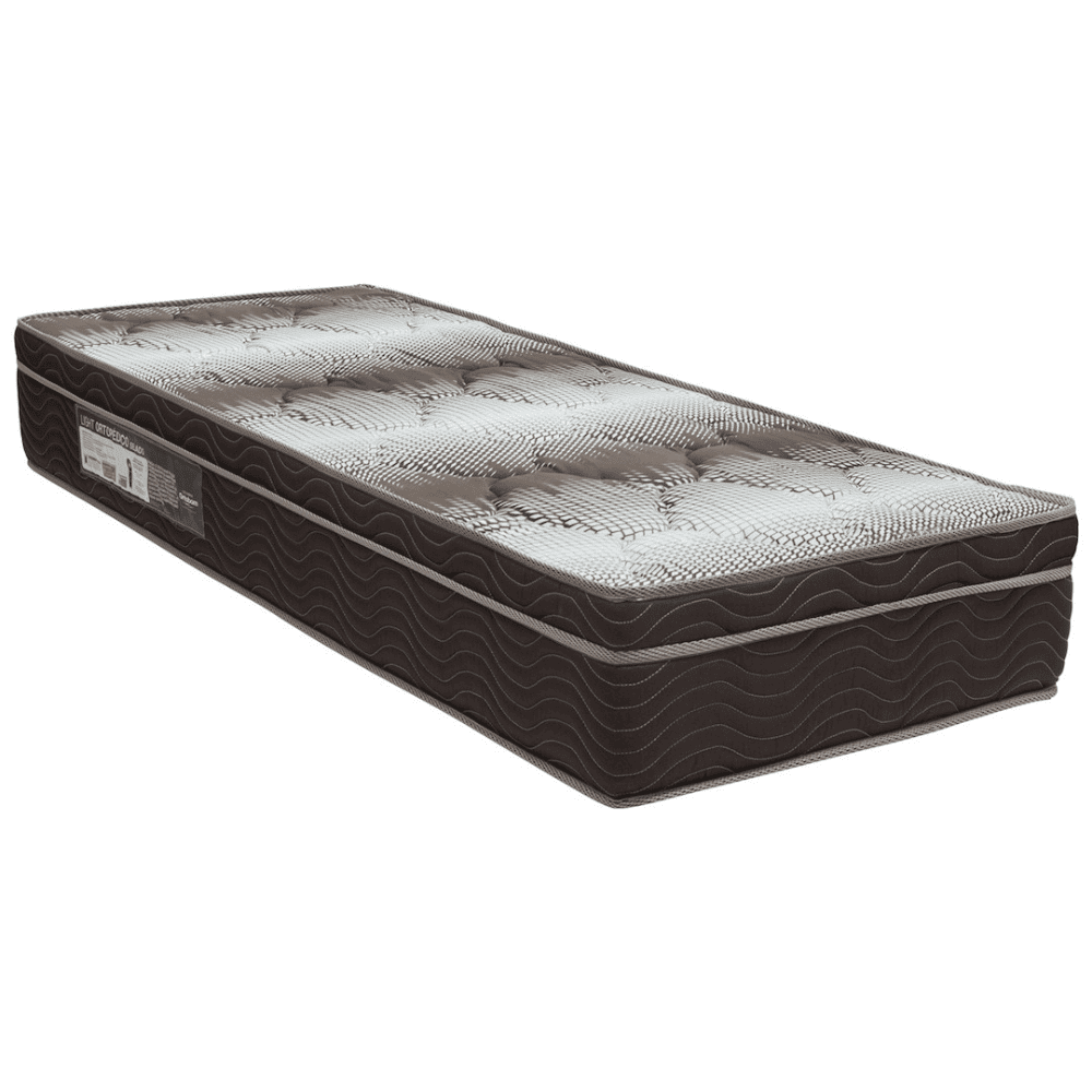 Colch&atilde;o Solteiro Light Ortop&eacute;dico 2.4 Espuma D-28 88x188x23 cm Ortobom