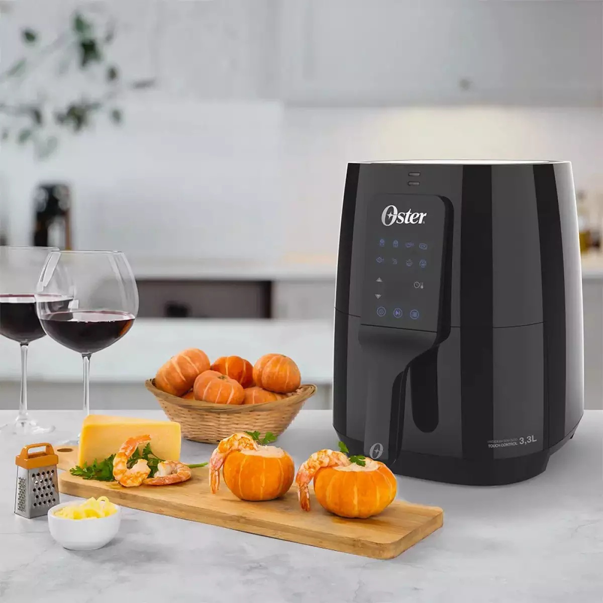 Fritadeira Elétrica Air Fryer Oster Sem Óleo 3,3 Litros 220V OFRT950, , large image number 2