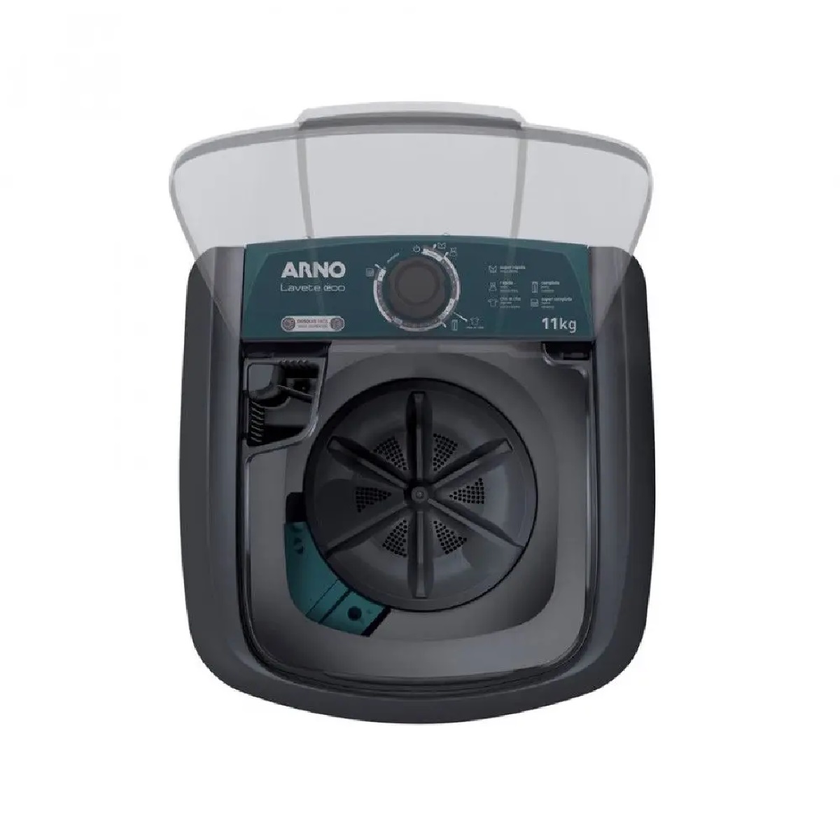 Tanquinho de Lavar Roupas Arno 10kg 220v ML81 - Cinza, , large image number 2