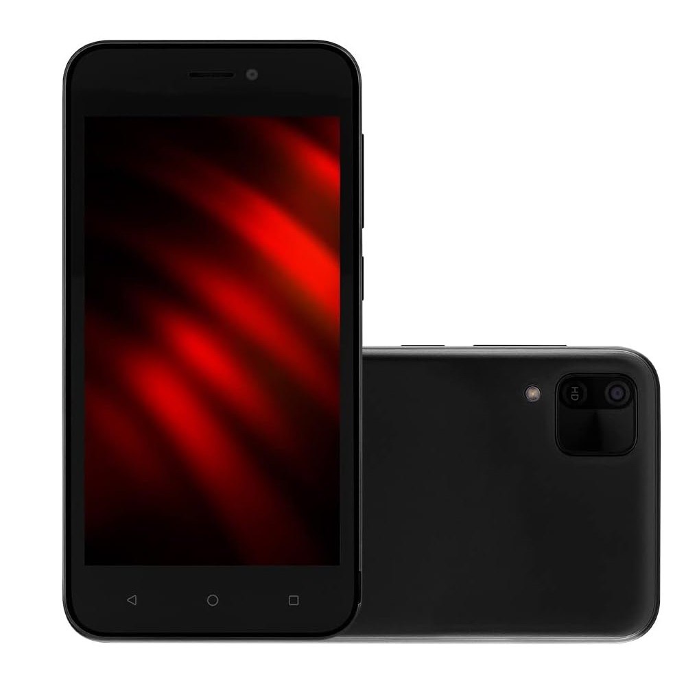 Smartphone Multilaser E2 Preto 32GB Câmera Dupla 2 Chips, Preto, large image number 0
