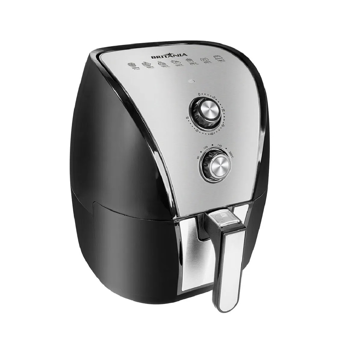 Fritadeira Elétrica Air Fryer Britânia Sem Óleo 5 Litros 220V BFR40PI         , , large image number 2