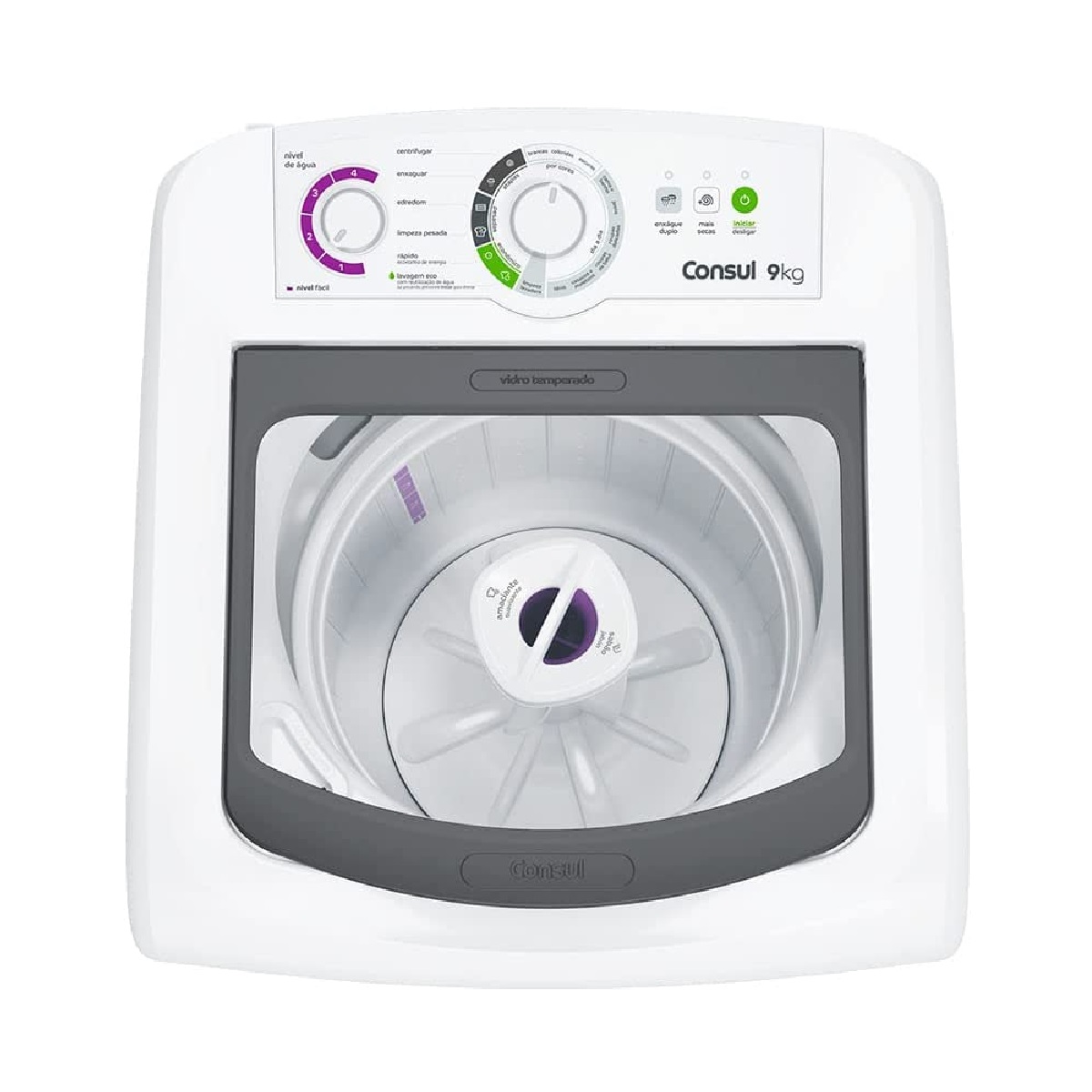 Máquina de Lavar Automática Consul 11Kg CWH11 220V, , large image number 1