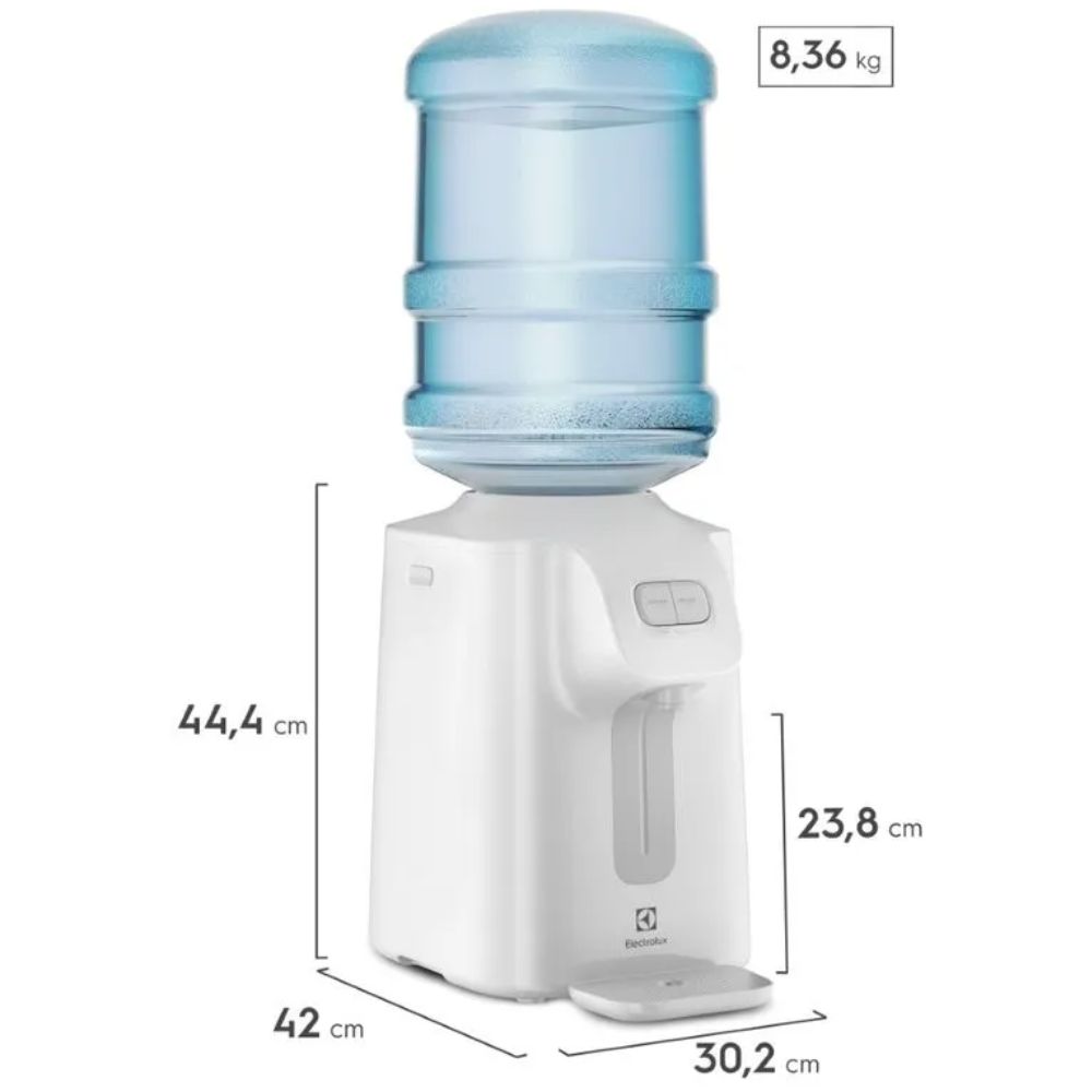 Bebedouro De Água Electrolux De Mesa Branco 220V BC01B, , large image number 1