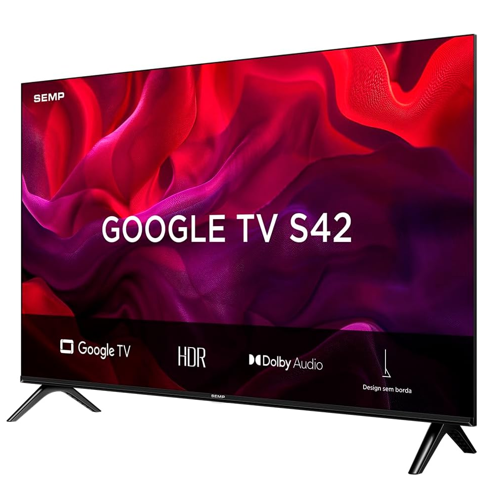 Smart TV 32 Polegadas Semp LED HD Wi-Fi Google Tv 2 HDMI 1 USB 32S42, , large image number 2