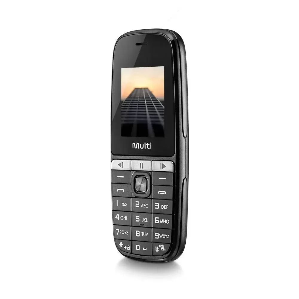Celular Multilaser Up Play Preto Com Câmera 2 Chips MP3, Preto, large image number 1
