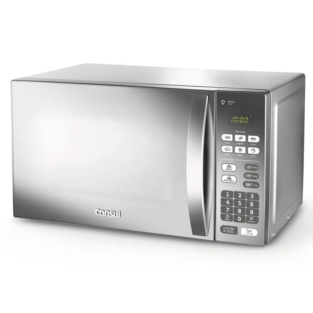 Micro-ondas Consul 20 Litros Espelhado Prata 220V CM020BF, , large image number 1