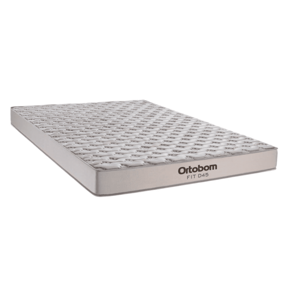 Colch&atilde;o Casal Espuma D45 FIT 138x188x20 cm Ortobom