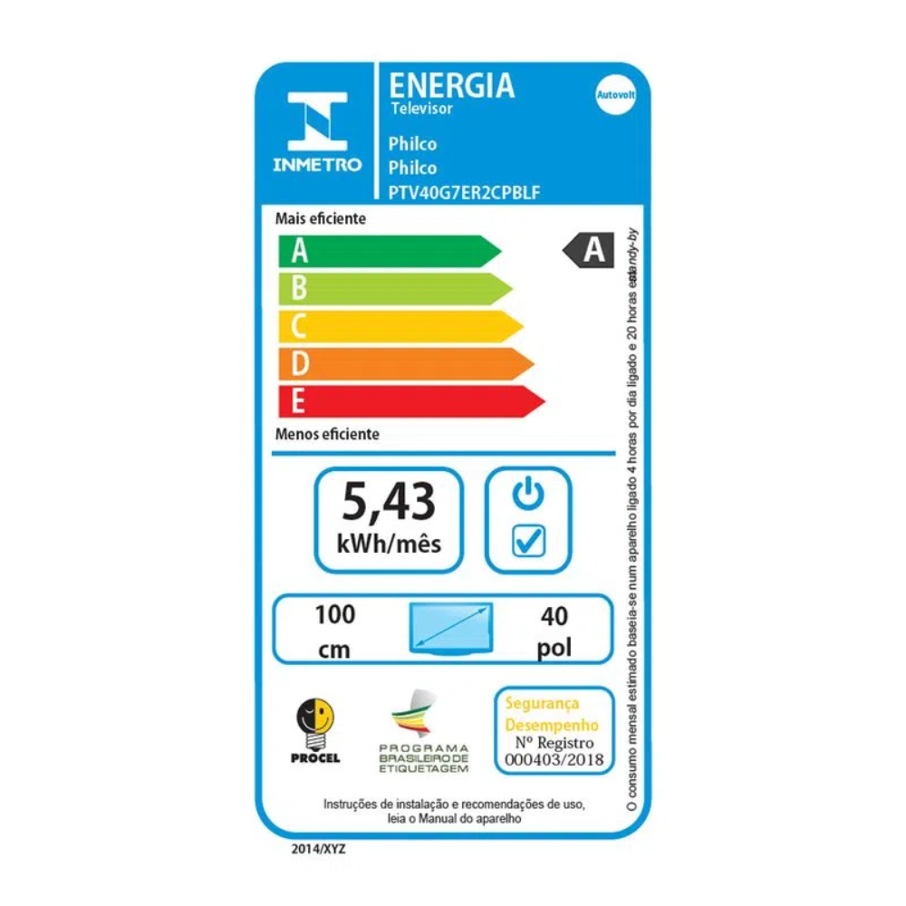 Smart TV 40 Polegadas Philco LED Wifi 2 HDMI PTV40G7ER2CPBLF, , large image number 5