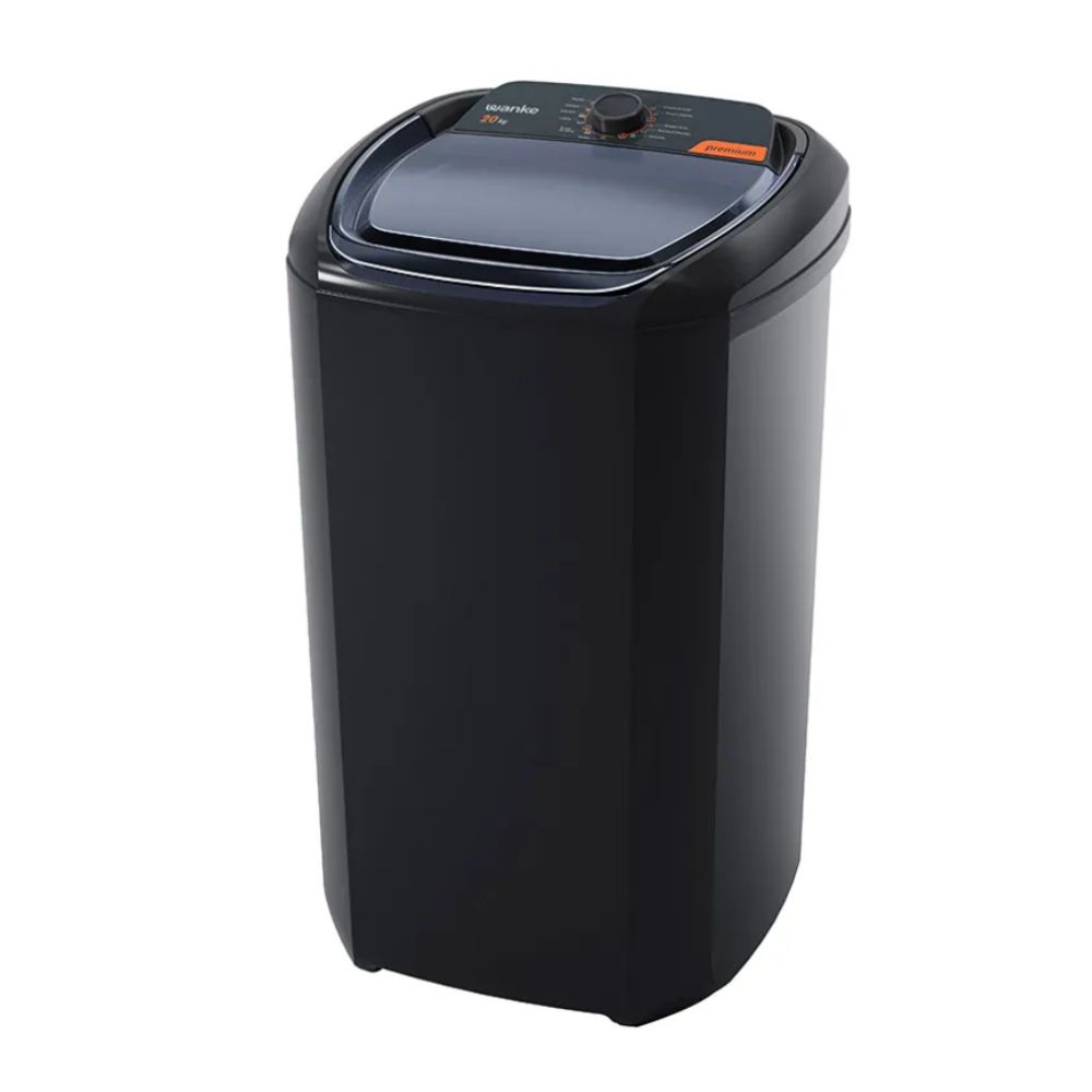 Tanquinho de Lavar Roupas Wanke 20kg 220v LWBE201T - Preto