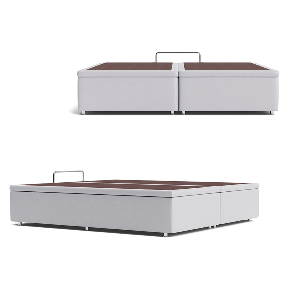 Cama Box Queen com Base Bau Courino D33 Molas Ensacadas Freedom 158x198x74,5 cm Ortobom, , large image number 3