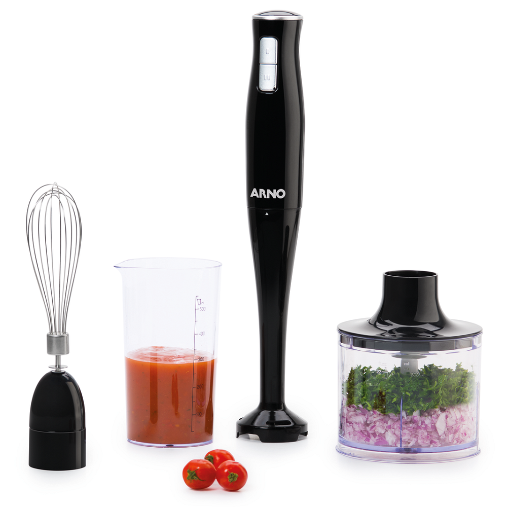 Mixer Arno Turbomix Pro 400W 3 em 1 com processador, batedor e copo MX31, , large image number 0