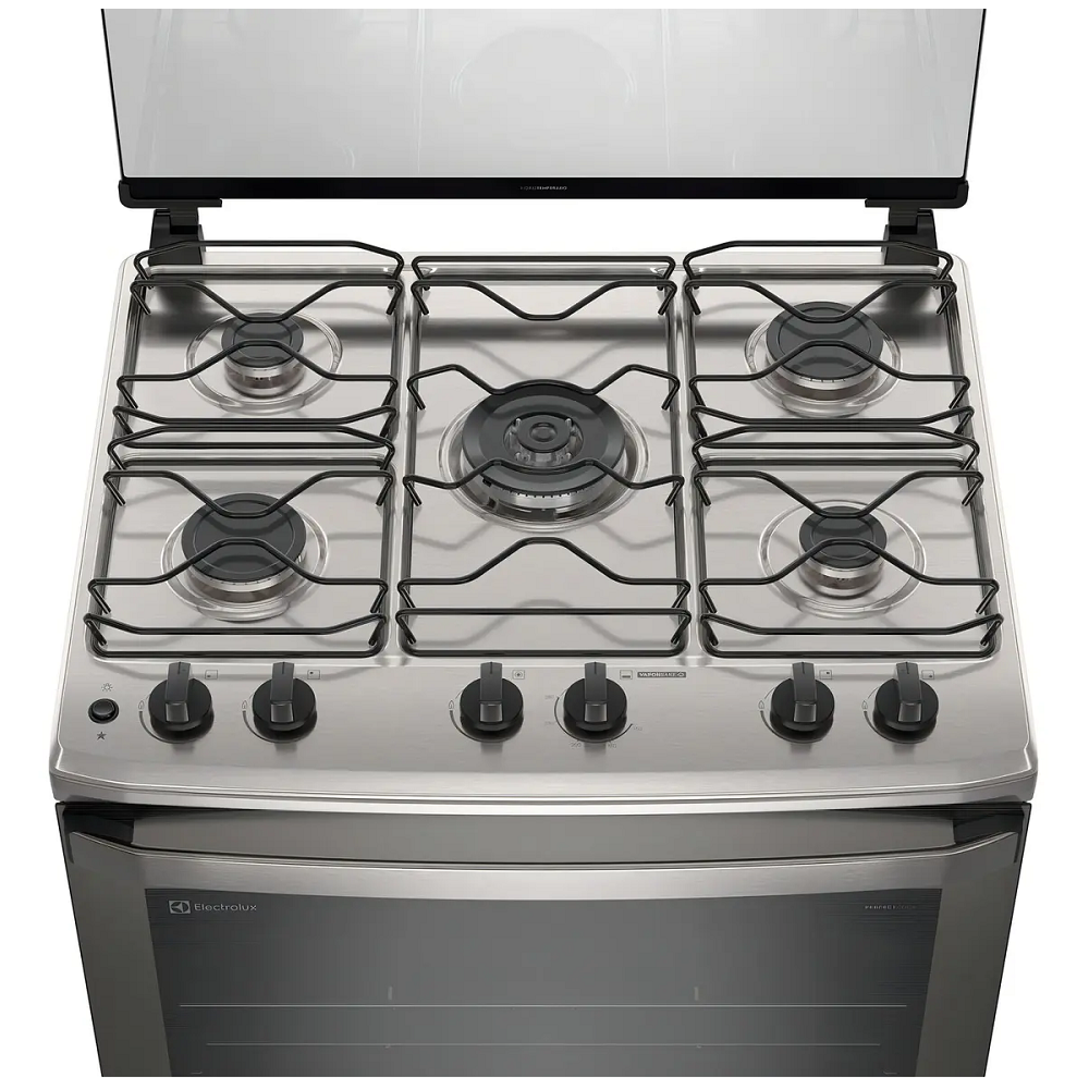 Fog&atilde;o 5 Bocas Electrolux Mesa de Inox Cinza Bivolt Efficient PerfectCook FE5IG, , large image number 4