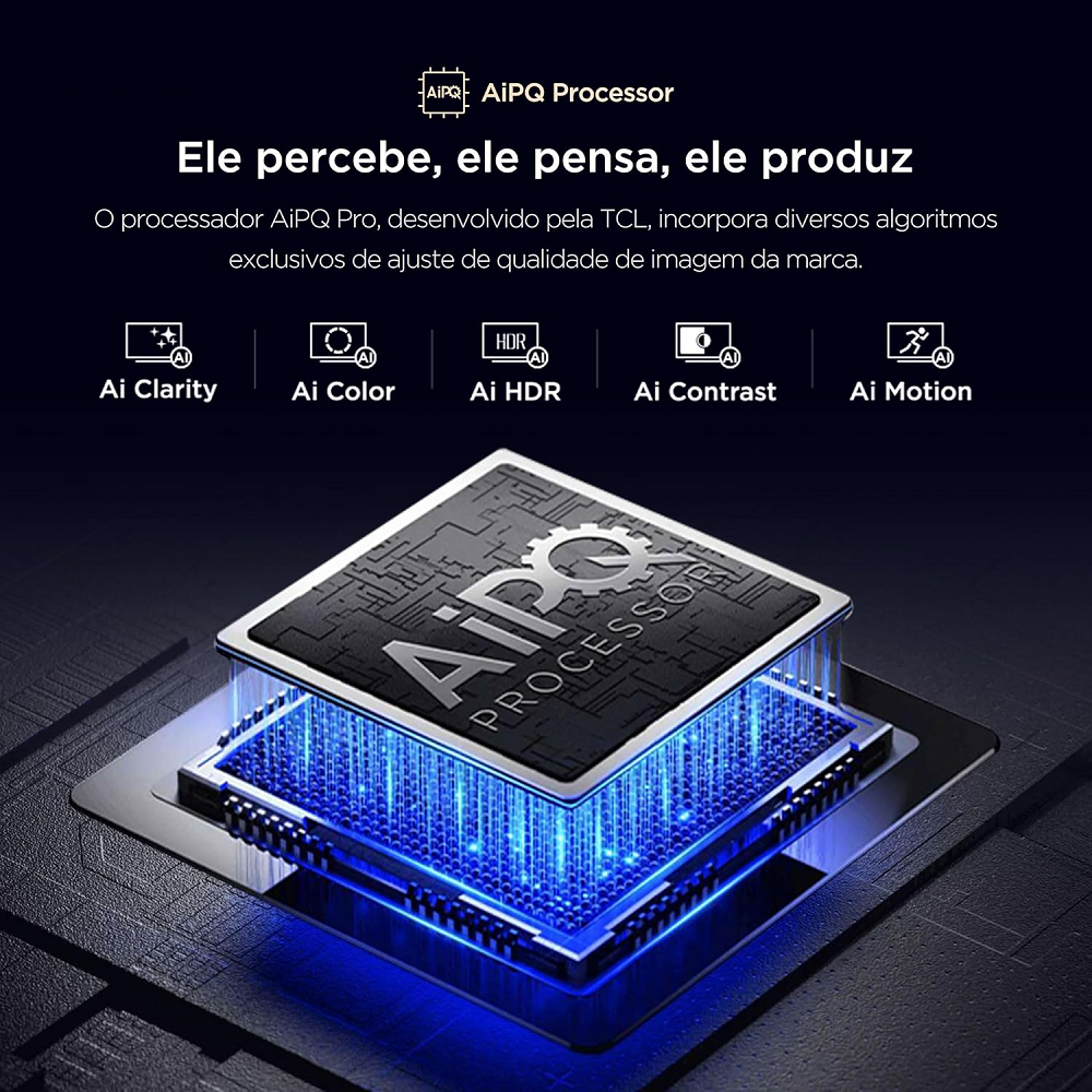 Smart TV 55 Polegadas TCL QLED 4K UHD Wi-Fi Google Tv 3 HDMI 1 USB 55P7K, , large image number 6