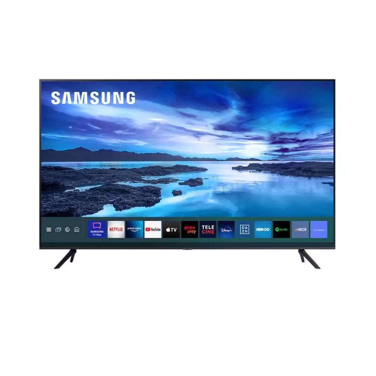 Smart TV 55 Polegadas Samsung 4K UHD Wifi 3 HDMI UN55AU7700