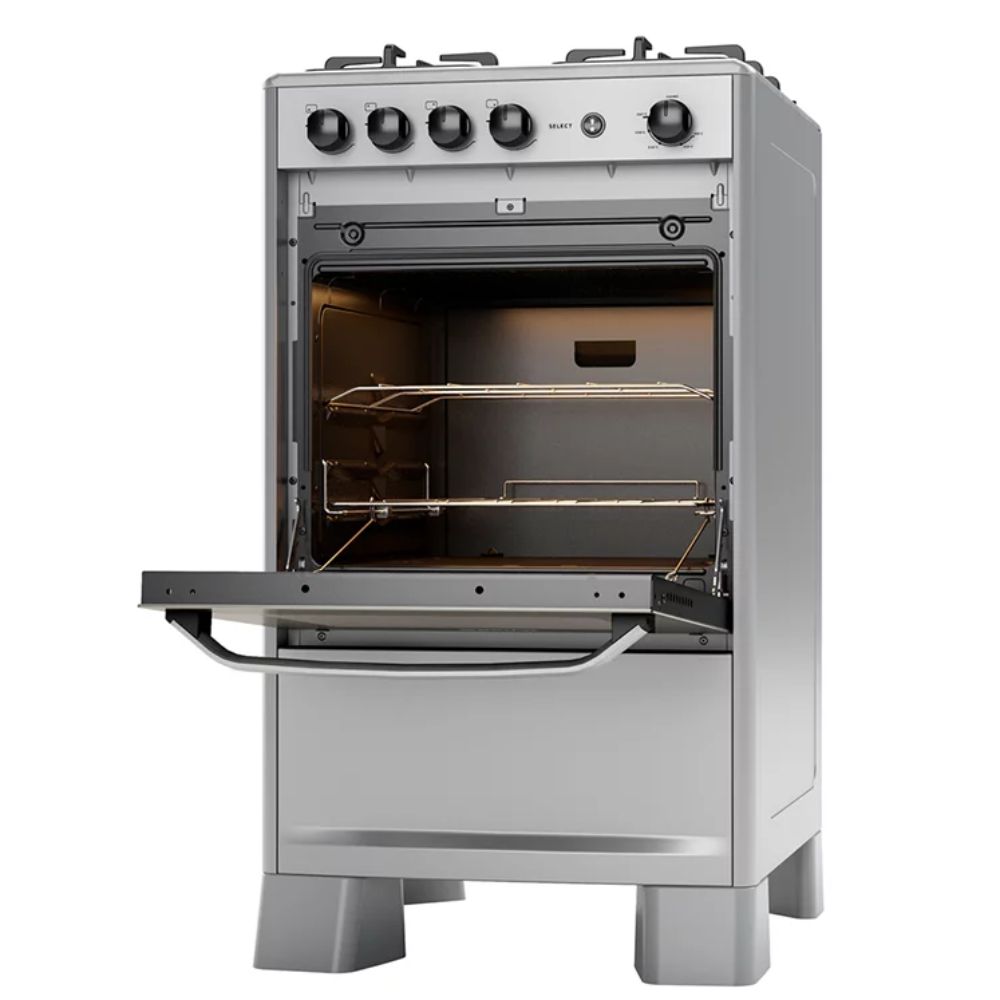 Fogão 4 Bocas Suggar Mesa De Inox Prata Bivolt FGISL410 Prix, , large image number 4