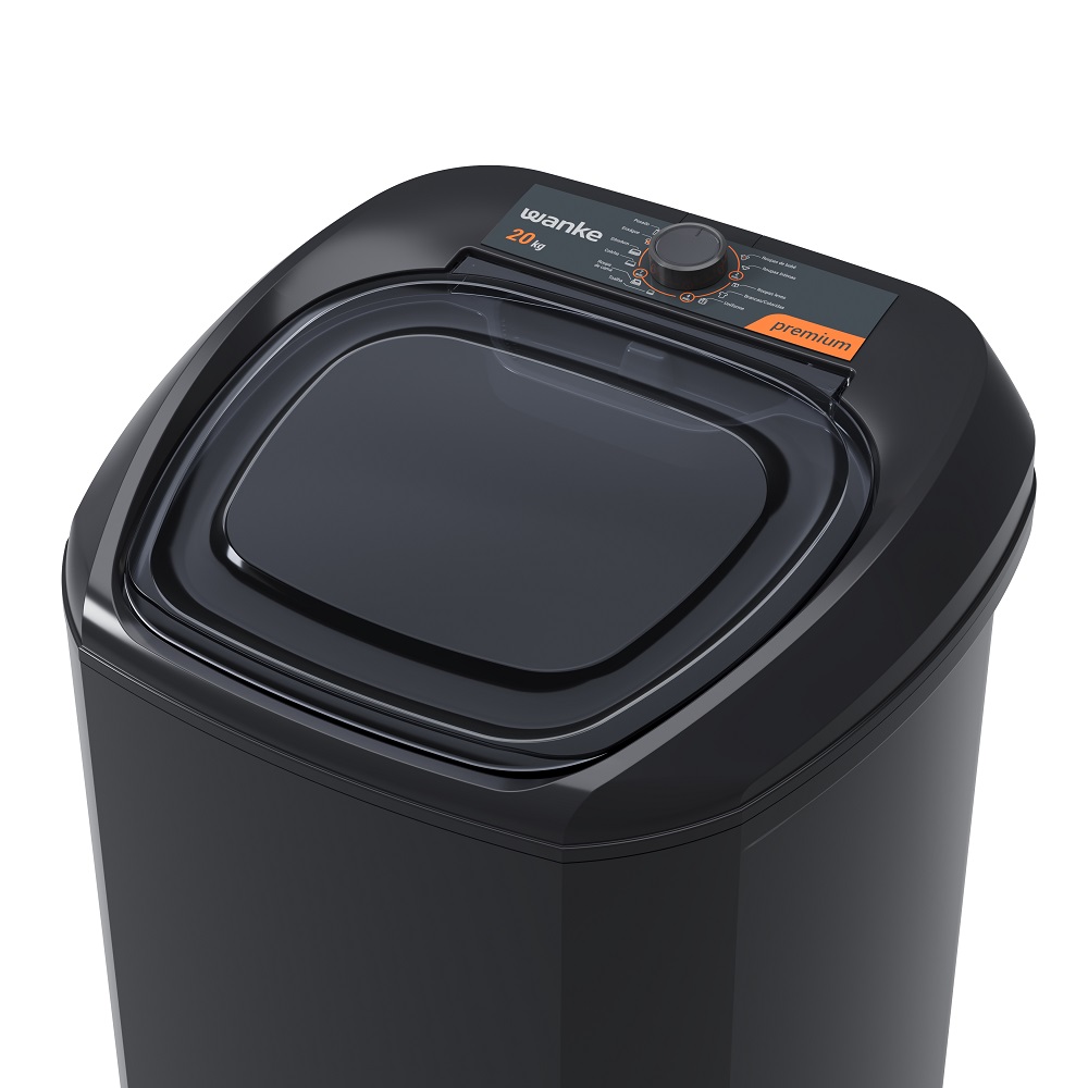 Tanquinho de Lavar Roupas Wanke 20kg 220v LWBE201T - Preto, , large image number 3