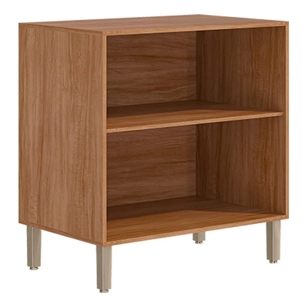 Balcão de Cozinha com Tampo 2 Portas Cinamomo/Plátina MGM Divina Esplend - 100% MDF, , large image number 1