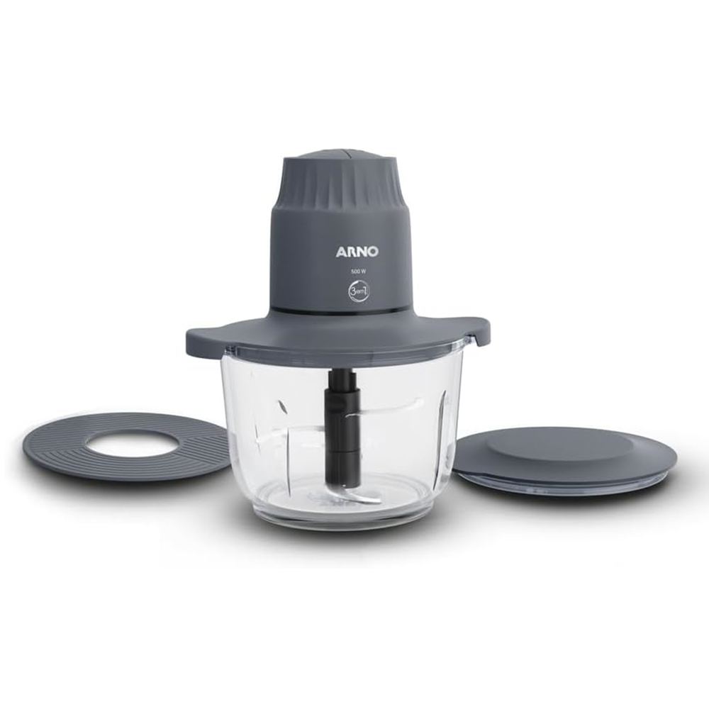 Mini Processador de Alimentos Arno Choppeo CH01 500W Cinza, , large image number 1