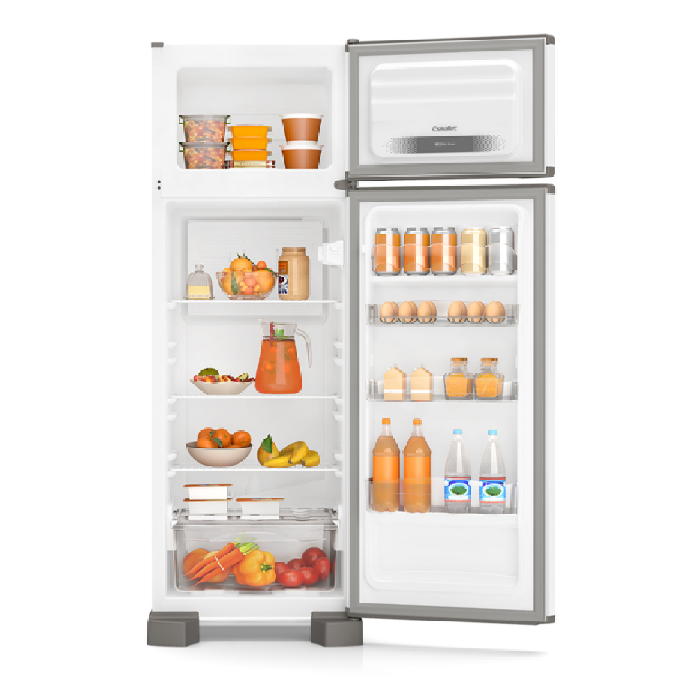 Geladeira Esmaltec Cycle Defrost 2 Portas Branca 276L 220V RCD34 Pró Inverter, , large image number 2